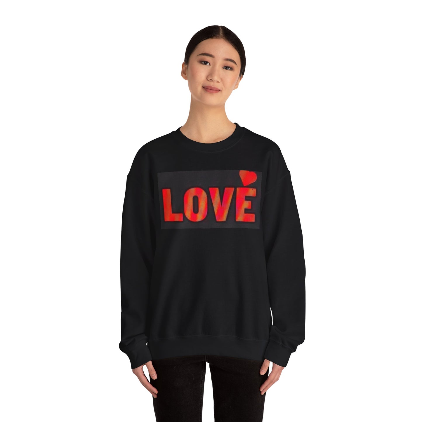 LOVE Unisex Crewneck Sweatshirt - Cozy Style for Special Occasions