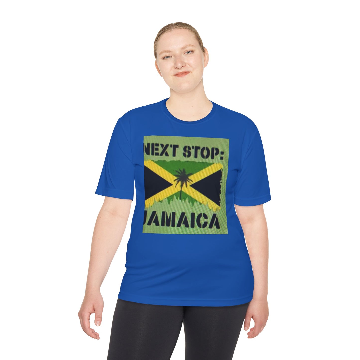 Jamaica Next Stop Unisex Moisture Wicking Tee