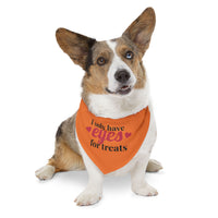 Yellow Pet Bandana Collar - Cute Dog Accessory for Treat Lovers, Dog Birthday, Pet Gifts, Stylish Dog Wear, Dog Fashion