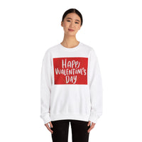 Happy Valentine's Day Unisex Crewneck Sweatshirt