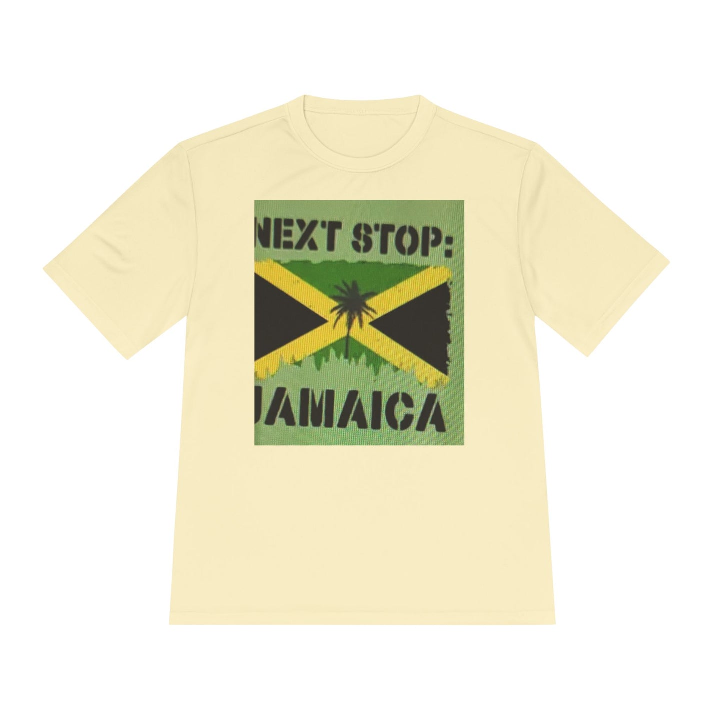 Jamaica Next Stop Unisex Moisture Wicking Tee