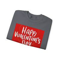 Happy Valentine's Day Unisex Crewneck Sweatshirt