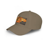 Jamaica Map Patch Baseball Cap — Island Outline Embroidered Low-Profile Hat