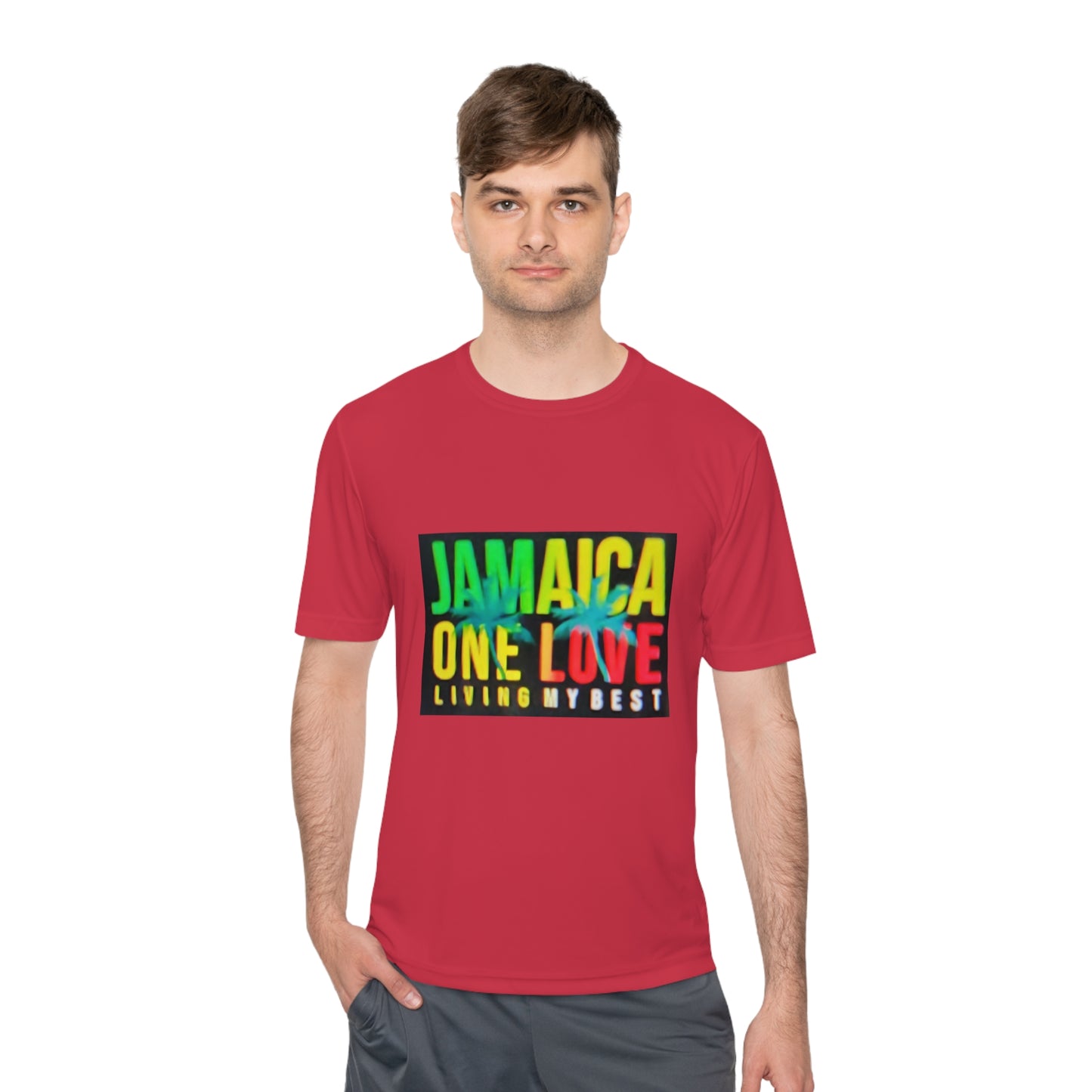 Jamaica One Love Unisex Moisture Wicking Tee