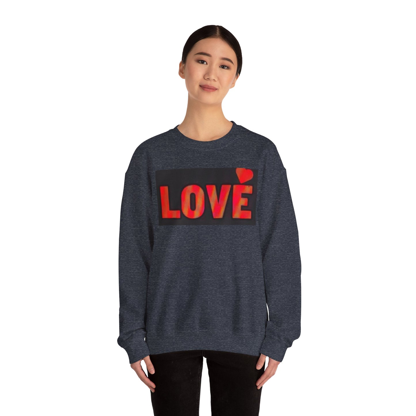 LOVE Unisex Crewneck Sweatshirt - Cozy Style for Special Occasions