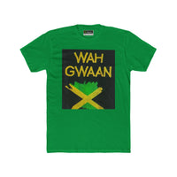 Wah Gwaan Unisex Cotton Crew Tee - Bold Jamaican Vibes