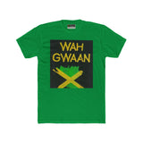 Wah Gwaan Unisex Cotton Crew Tee - Bold Jamaican Vibes