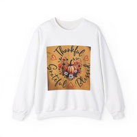 THANKFUL * GRATEFUL *  BLESSED Unisex Heavy Blend™ Crewneck Sweatshirt