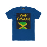 Wah Gwaan Unisex Cotton Crew Tee - Bold Jamaican Vibes