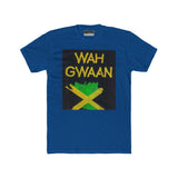 Wah Gwaan Unisex Cotton Crew Tee - Bold Jamaican Vibes