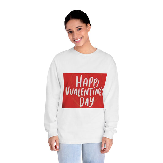 Valentine's Day SALE - Classic Long Sleeve T-Shirt - Perfect Valentine's Day Gift - 100% US Cotton