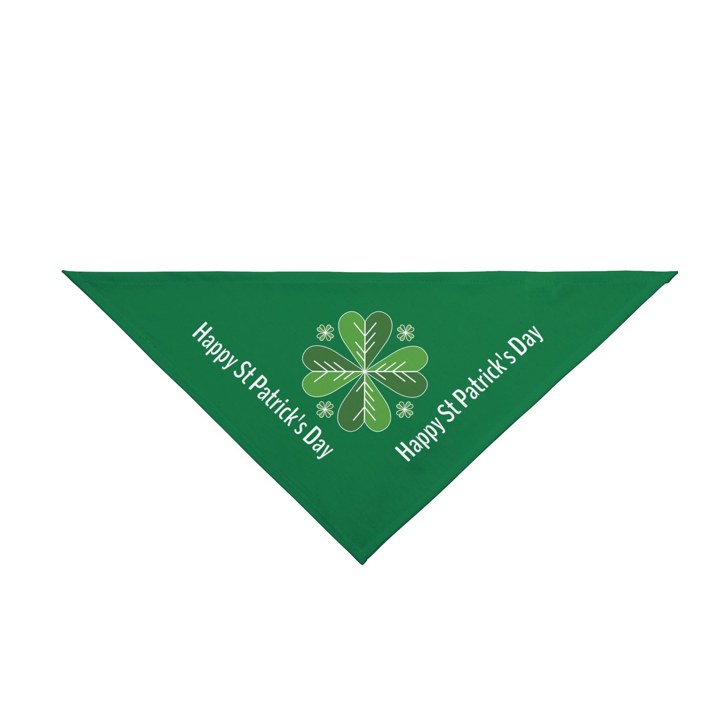 St. Patrick's Day Green Scarf for Dogs