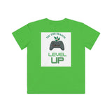 Tis the Season 2025 Level Up Kids Tee | Gamer Holiday Shirt