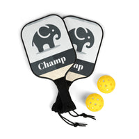 Pickleball Paddle Set | Champ Theme | Fun Sports Gear for Pickleball Enthusiasts | Unique Gift for Players | Perfect for Tournaments, [...]