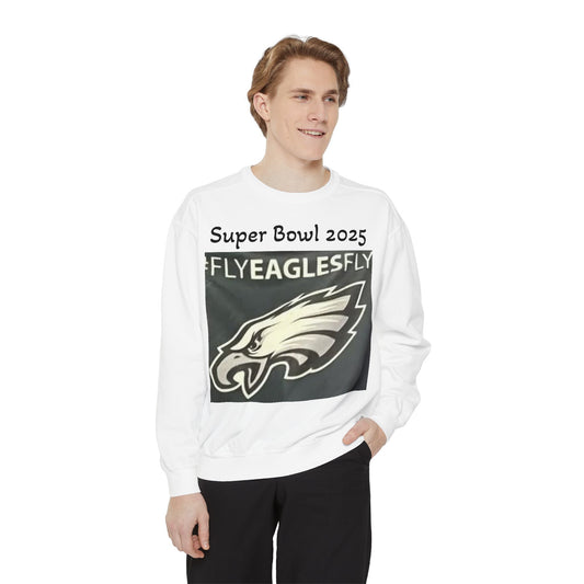 Garment-Dyed Super Bowl 2025 Eagles Fly Sweatshirt