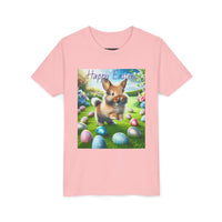 Easter Bunny Youth Tee, Spring T-Shirt for Kids