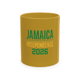 Jamaica Independence 2026 Mug — Commemorative Ceramic Coffee Cup
