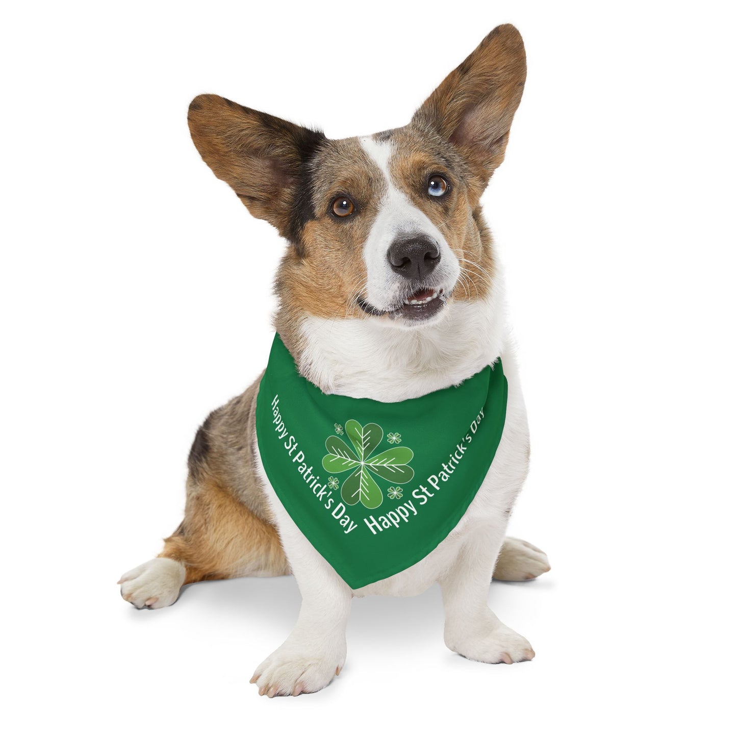 St. Patrick's Day Pet Bandana Collar