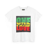 ONE LOVE Unisex Heavy Cotton Tee