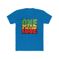 Cotton Crew Tee - ONE LOVE Unisex Shirt with High Quality Print