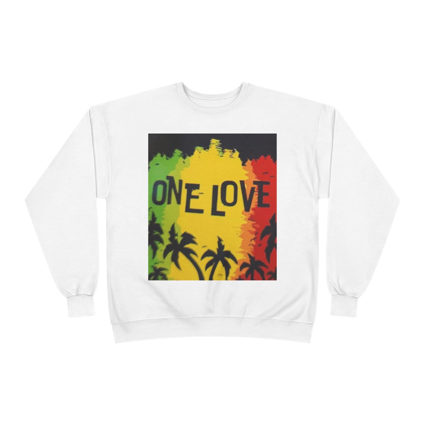 Jamaica One Love Unisex EcoSmart® Crewneck Sweatshirt