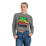 One Love Jamaica Cropped Sweatshirt - Cozy and Stylish Women's Apparel