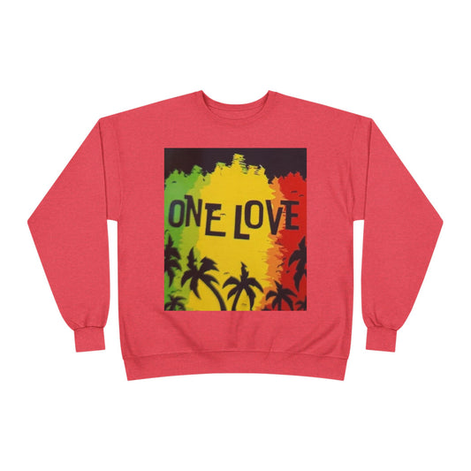 Jamaica One Love Unisex EcoSmart® Crewneck Sweatshirt