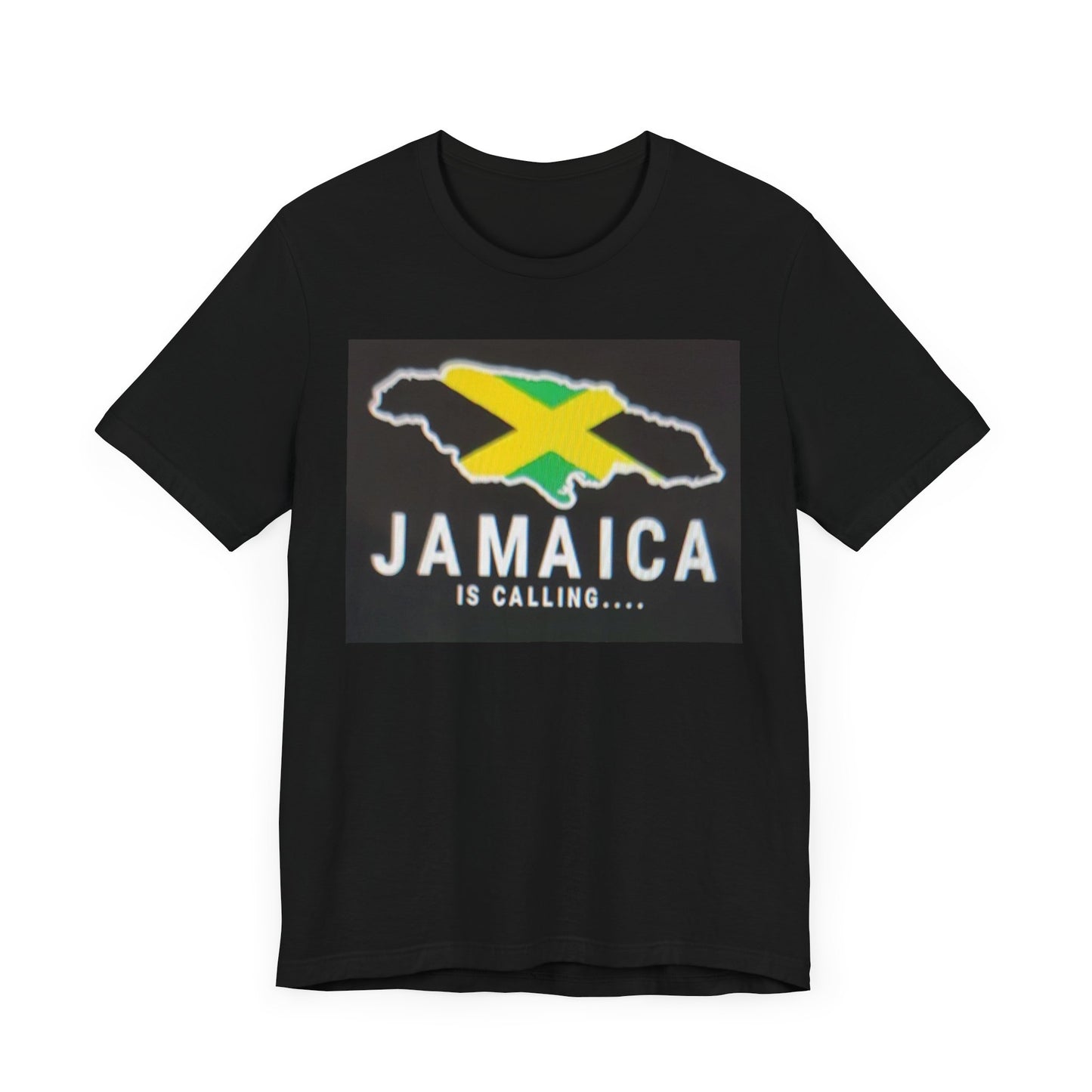 Jamaica Is Calling Unisex Jersey Tee - Casual Summer Vibe