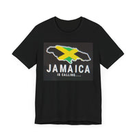 Jamaica Is Calling Unisex Jersey Tee - Casual Summer Vibe