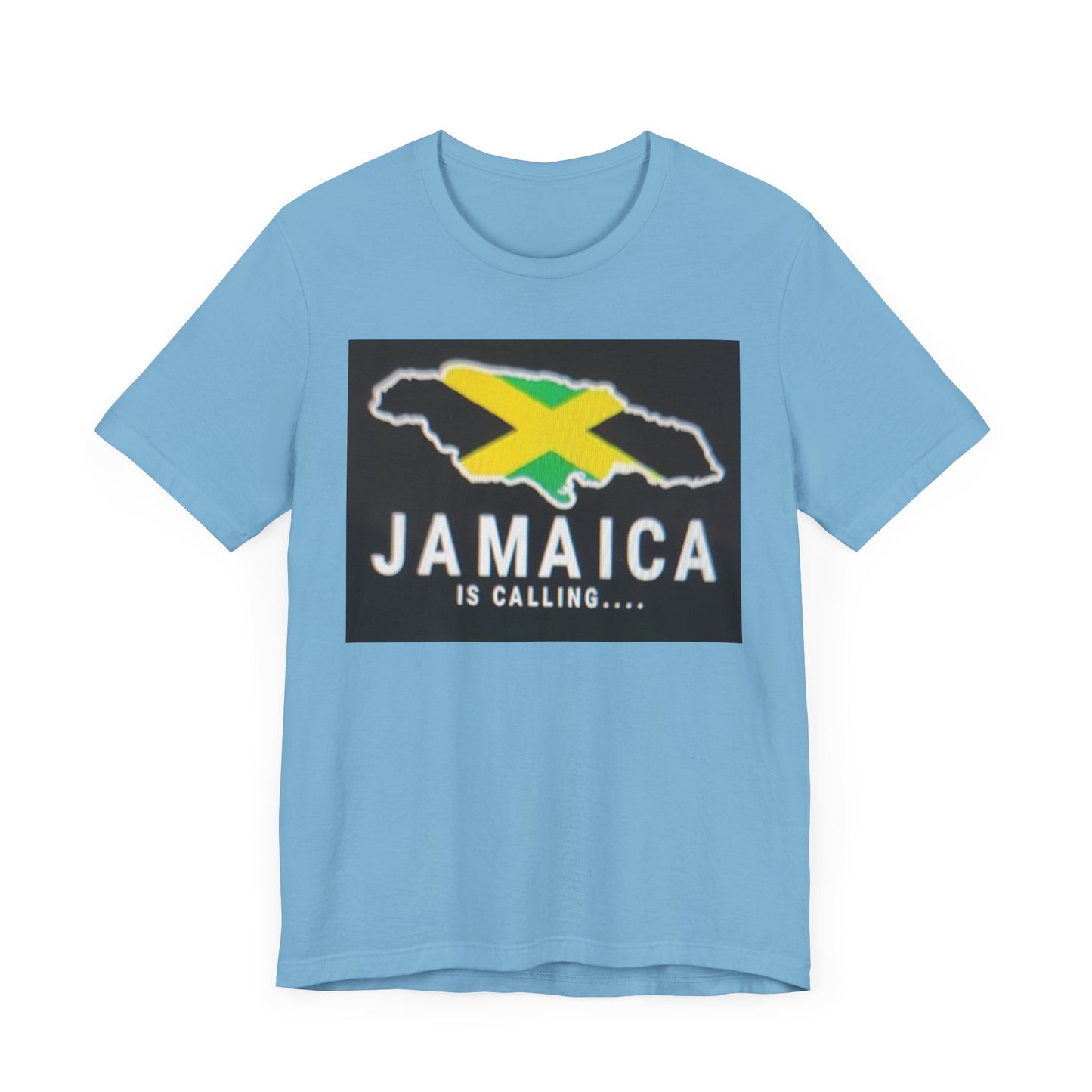 Jamaica Is Calling Unisex Jersey Tee - Casual Summer Vibe