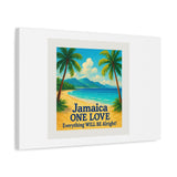 Canvas Wall Art - Support Jamaica Hurricane Mellissa Relief