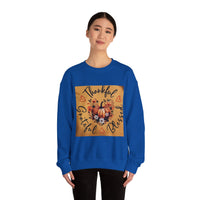 THANKFUL * GRATEFUL *  BLESSED Unisex Heavy Blend™ Crewneck Sweatshirt