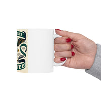 Eagle Lover's Ceramic Mug, 11oz, 15oz, Gift for Birdwatchers, Coffee Enthusiasts, Nature Lovers, Unique Home Decor