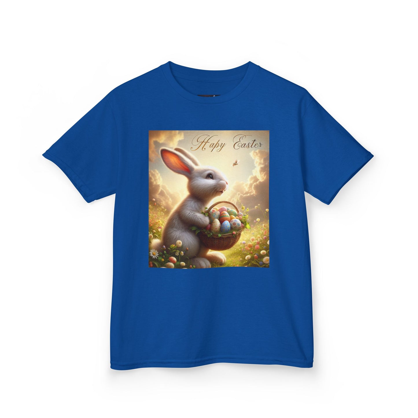 Kids Tee, Easter Bunny Design, Springtime Shirt, Holiday Celebration, Children's Clothing, Festive Apparel