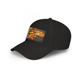 Jamaica Map Patch Baseball Cap — Island Outline Embroidered Low-Profile Hat