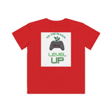 Tis the Season 2025 Level Up Kids Tee | Gamer Holiday Shirt