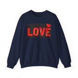 LOVE Unisex Crewneck Sweatshirt - Cozy Style for Special Occasions