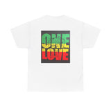 ONE LOVE Unisex Heavy Cotton Tee