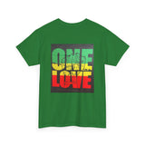 ONE LOVE Unisex Heavy Cotton Tee