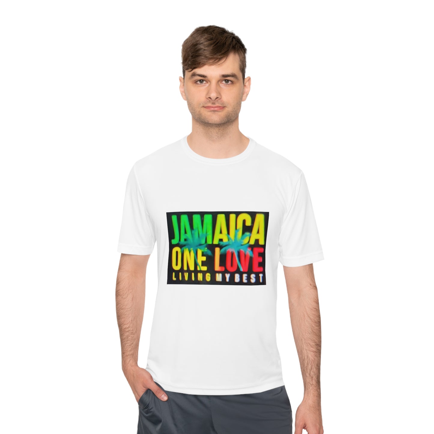Jamaica One Love Unisex Moisture Wicking Tee