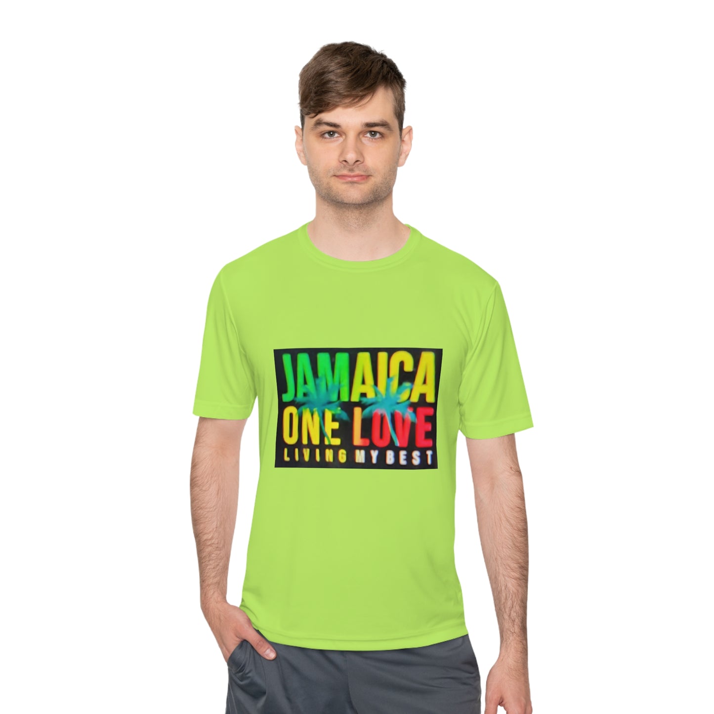 Jamaica One Love Unisex Moisture Wicking Tee
