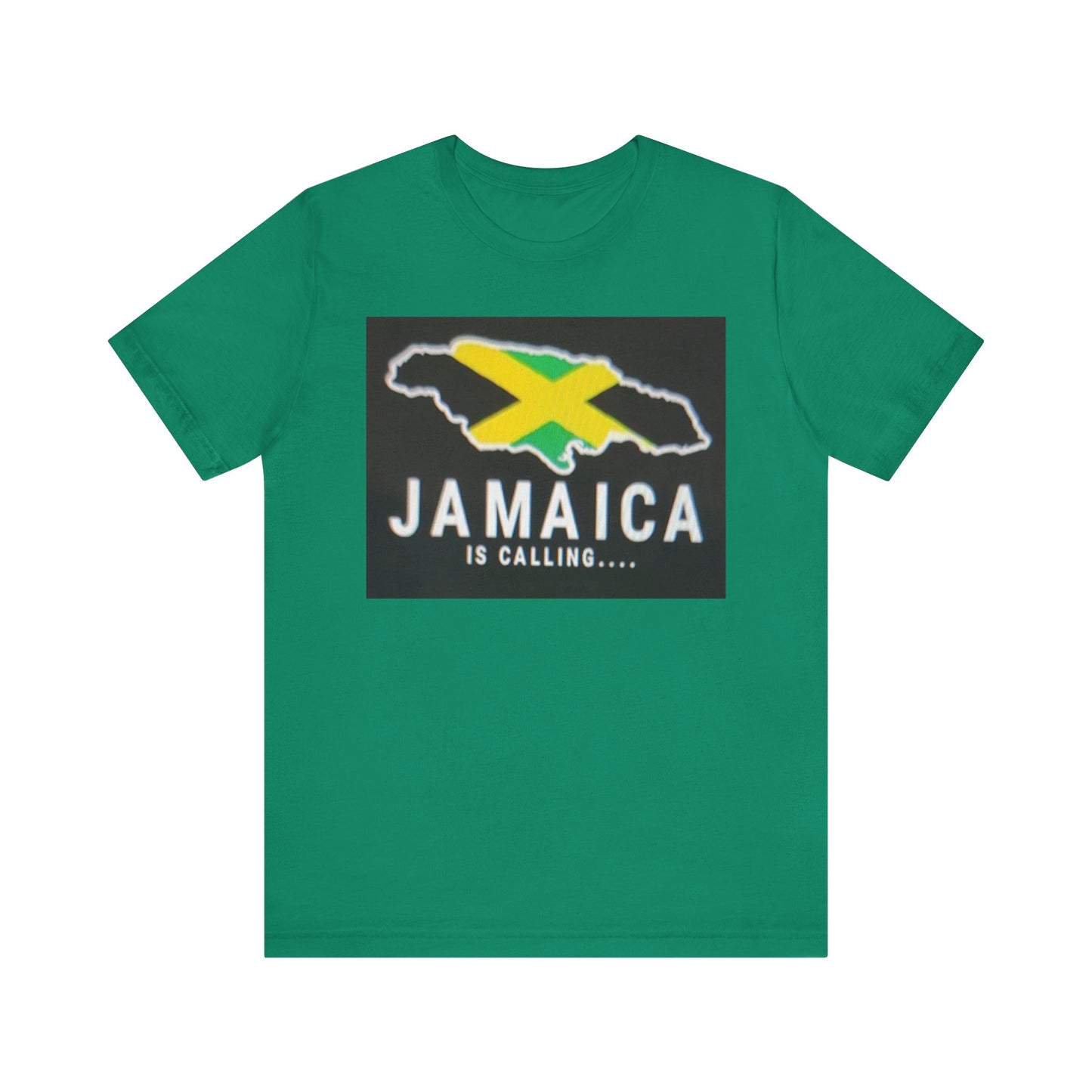 Jamaica Is Calling Unisex Jersey Tee - Casual Summer Vibe