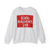 Happy Valentine's Day Unisex Crewneck Sweatshirt