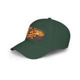 Jamaica Map Patch Baseball Cap — Island Outline Embroidered Low-Profile Hat