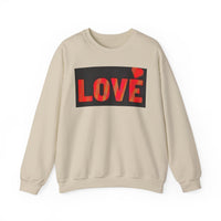 LOVE Unisex Crewneck Sweatshirt - Cozy Style for Special Occasions