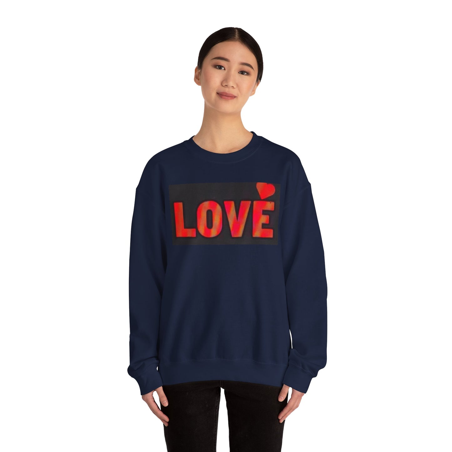 LOVE Unisex Crewneck Sweatshirt - Cozy Style for Special Occasions