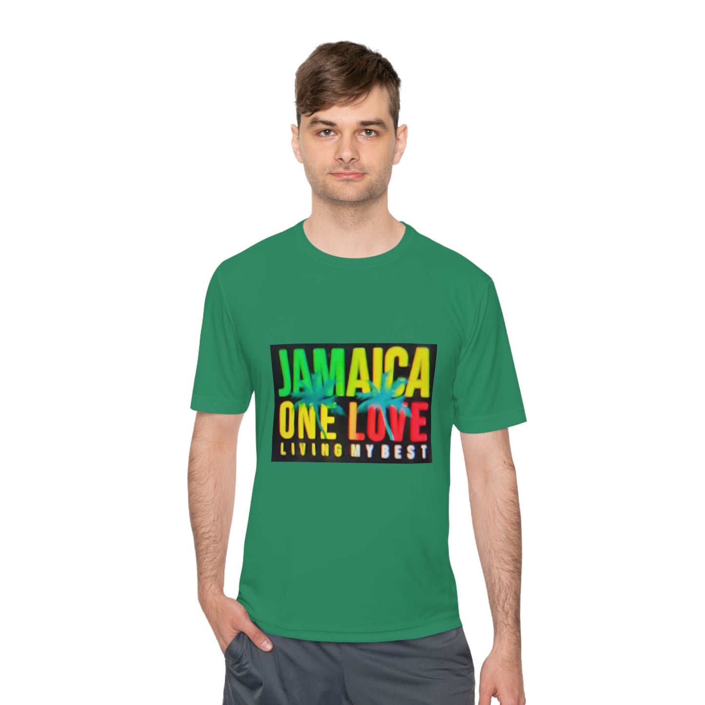 Jamaica One Love Unisex Moisture Wicking Tee