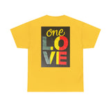 Valentine's Day SALE - ONE LOVE Unisex Heavy Cotton Tee