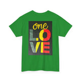 Valentine's Day SALE - ONE LOVE Unisex Heavy Cotton Tee