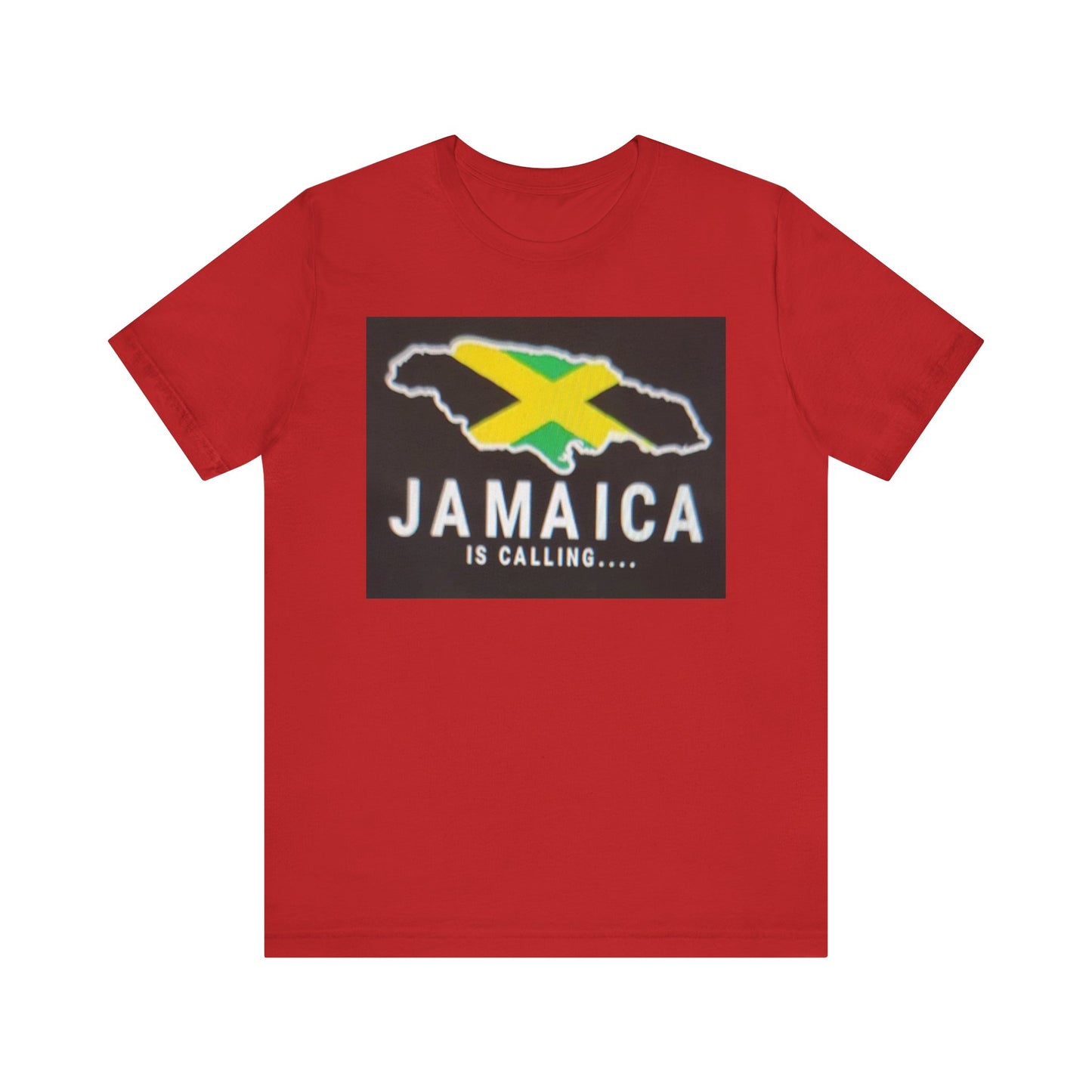 Jamaica Is Calling Unisex Jersey Tee - Casual Summer Vibe